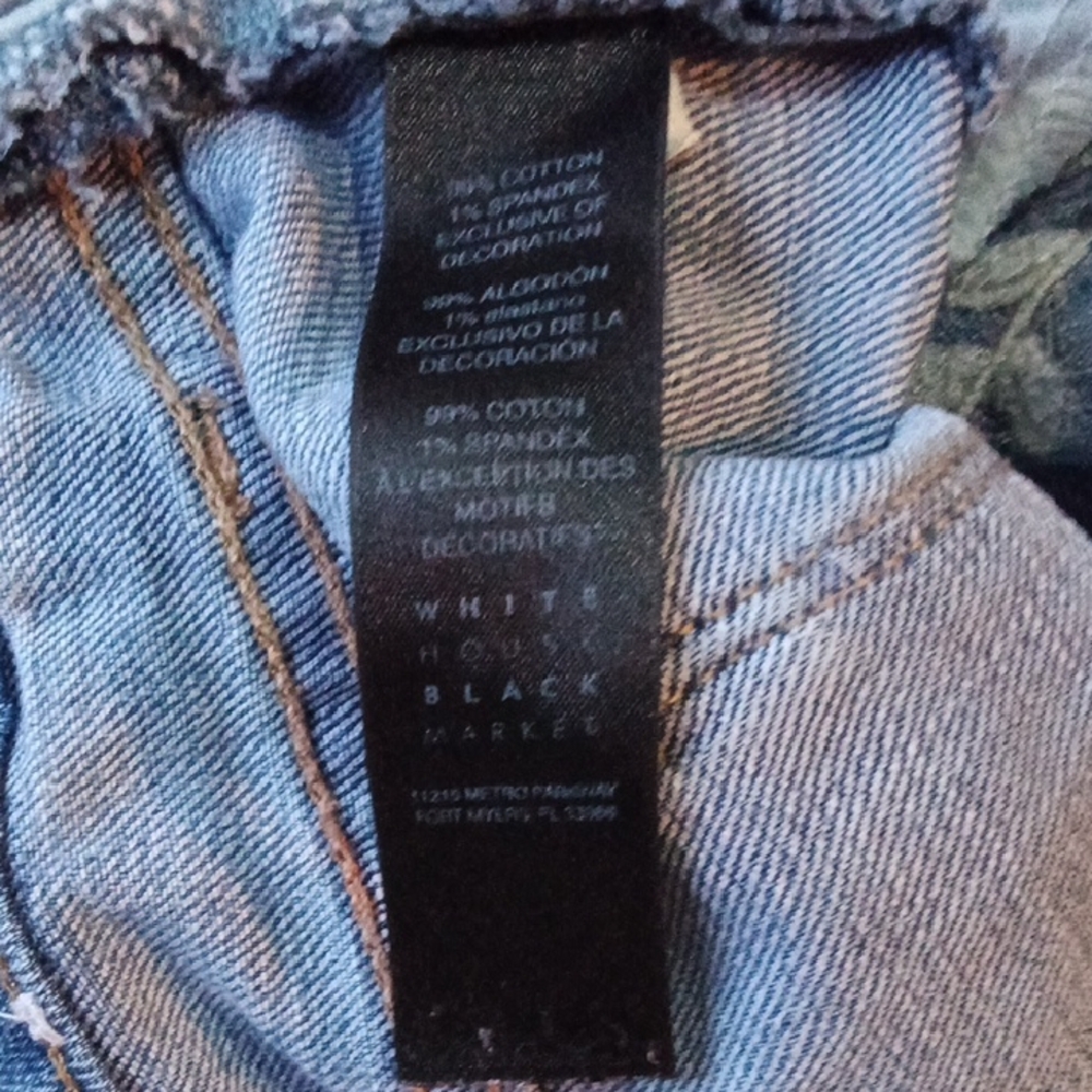 White House Black Market Light Blue Straight Leg Jeans - Picture 2 of 8